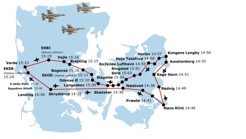 Grafik: Fighter Wing Skrydstrup