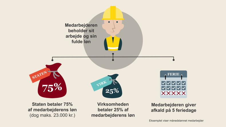 Grafik: Beskæftigelsesministeriet